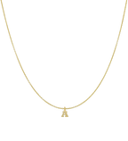 Dije mini inicial 14K