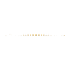 Pulsera bolas huecas 14K