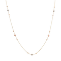 Collar bolitas fiorentino 14K