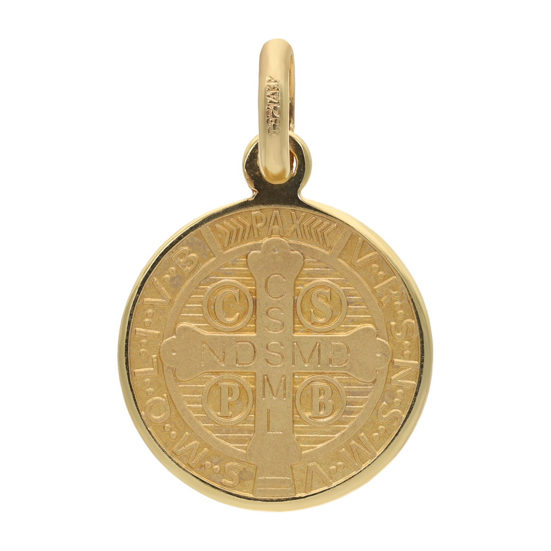 Medalla San Benito 14K