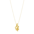 Collar serpiente 14K