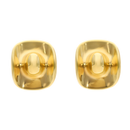 Aretes grandes sombrero 14K
