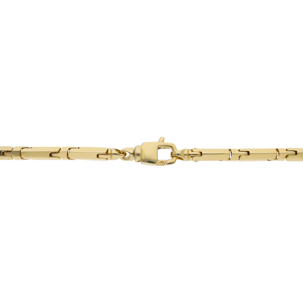 Cadena sólida 14K