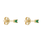 Broquel circonia solitario 14K