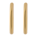 Arracadas 1.8 mm lisas oro amarillo 10K