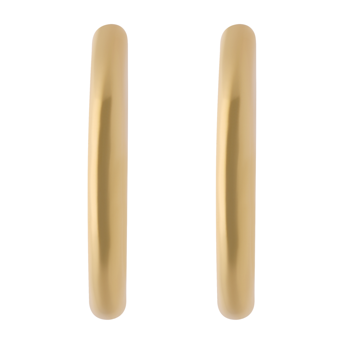 Arracadas 1.8 mm lisas oro amarillo 10K