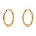 Arracadas 2.5mm lisas 10K