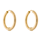Arracadas 2.5mm lisas 10K