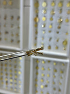 Moño oro amarillo 14K