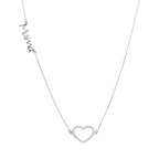 Collar mamá plata