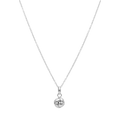 Collar nudo plata