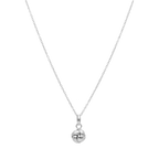 Collar nudo plata