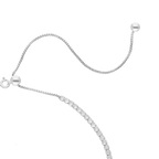 Tennis necklace plata y circonias