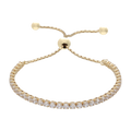 Pulsera tennis circonias verdes plata