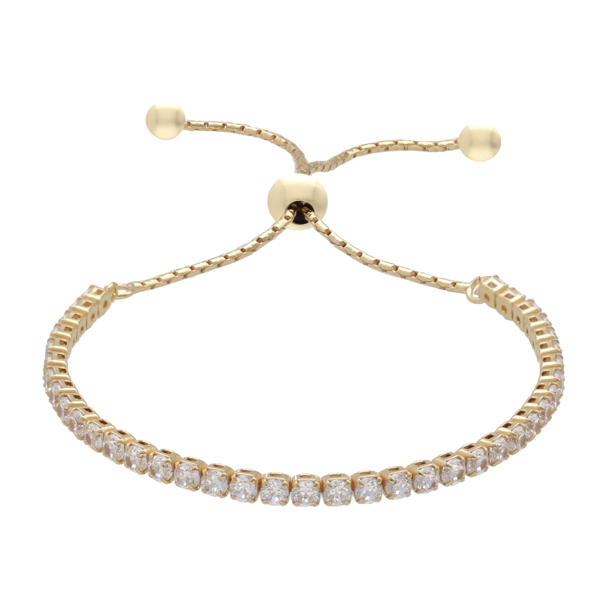 Pulsera tennis circonias verdes plata