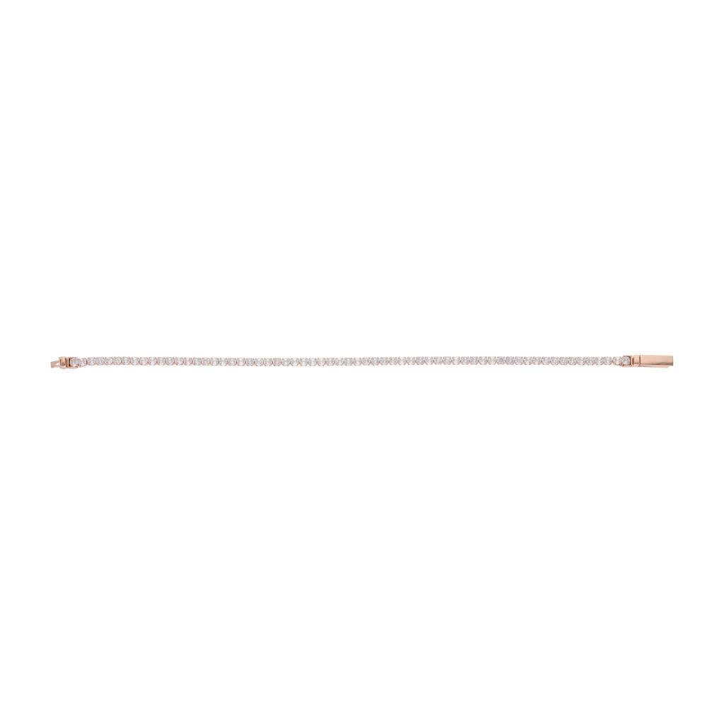 Tennis bracelet plata circonias 3mm