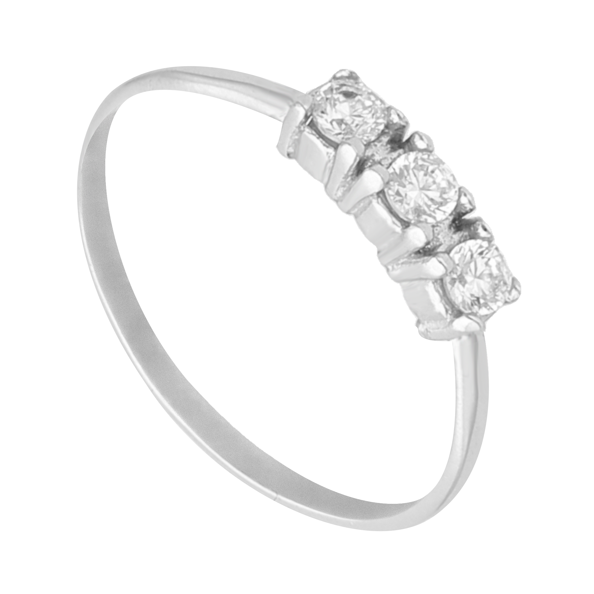 Churumbela 3 circonias plata