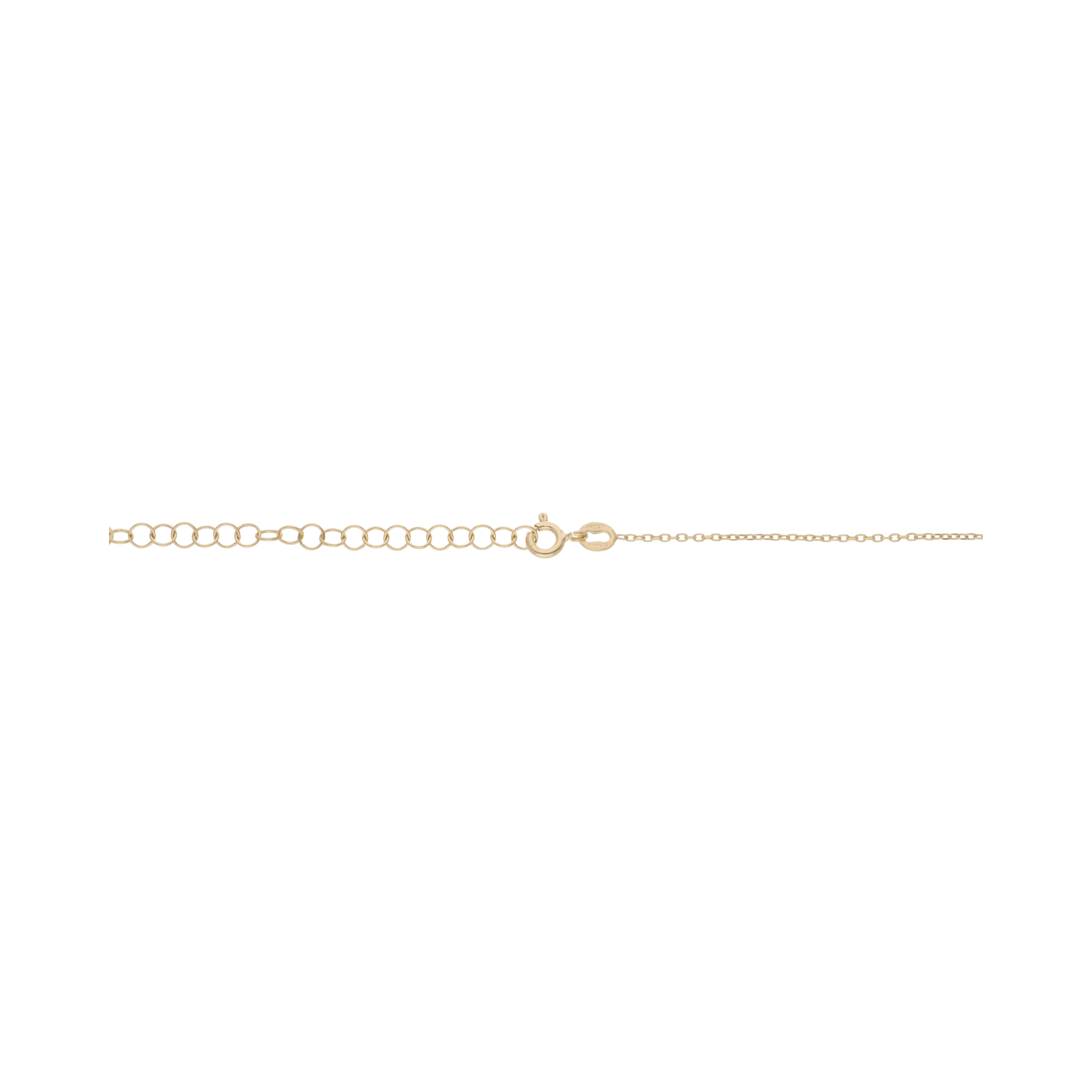 Choker círculos colgantes plata