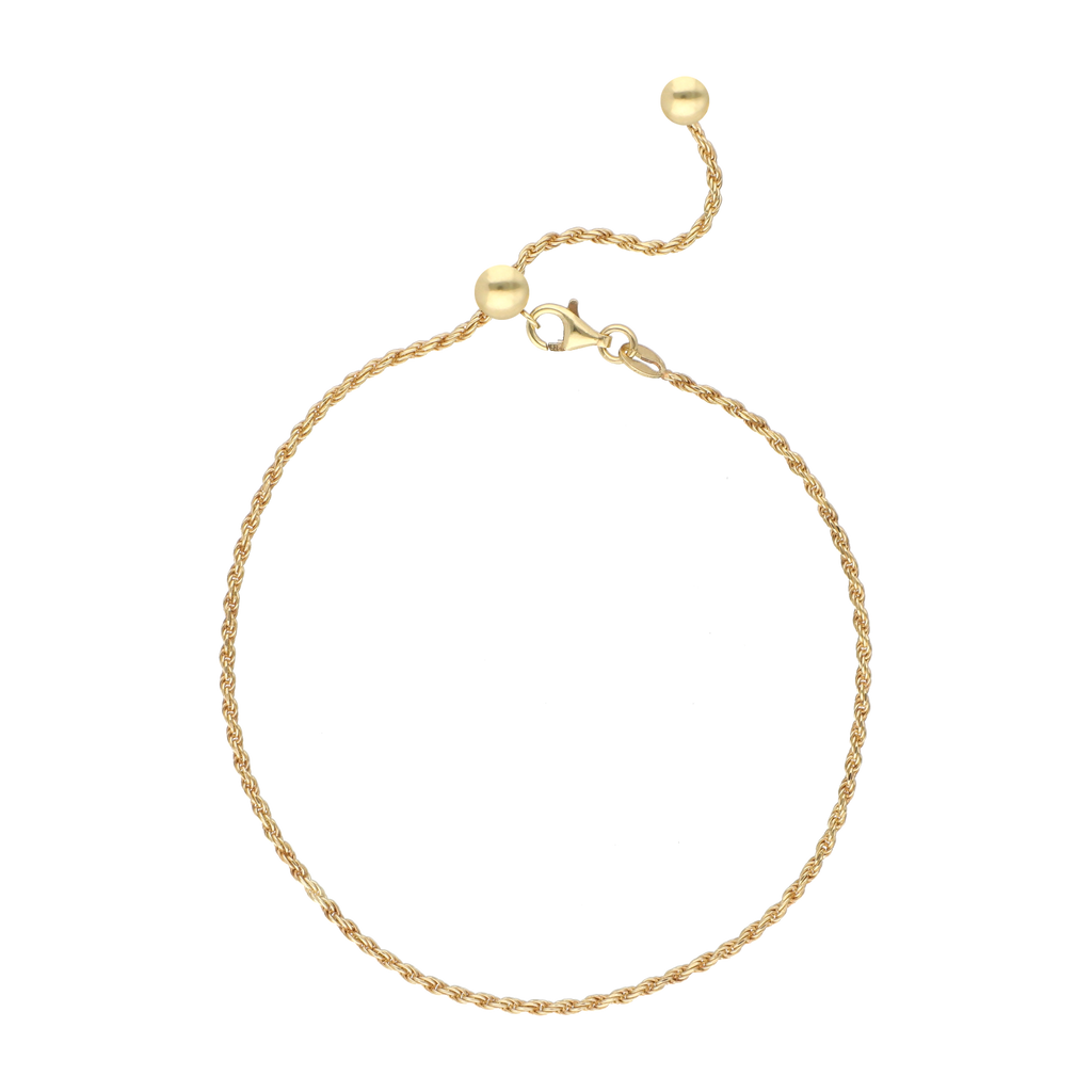 Pulsera torsal 2mm plata