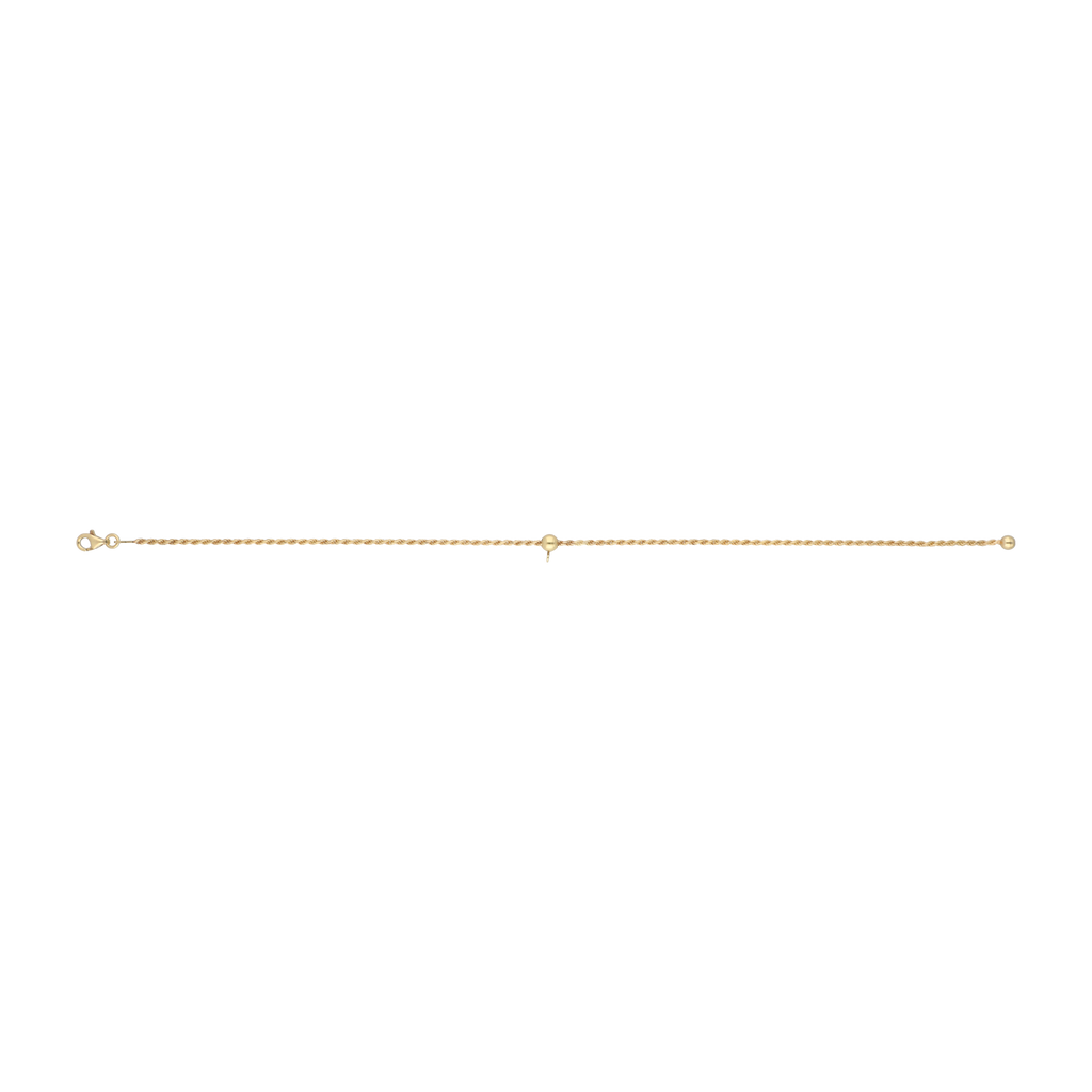 Pulsera torsal 2mm plata