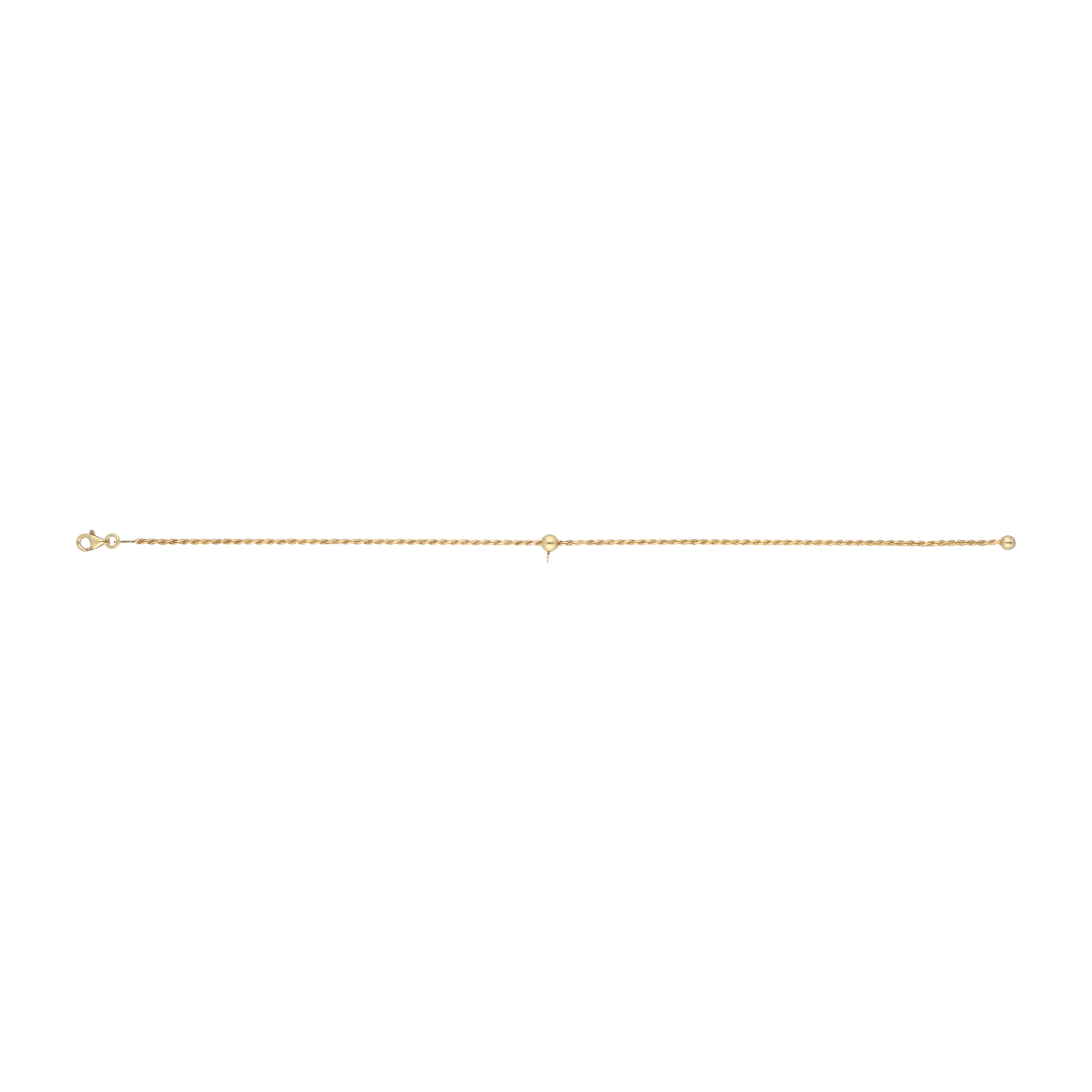Pulsera torsal 2mm plata