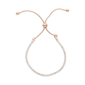 Pulsera circonias plata
