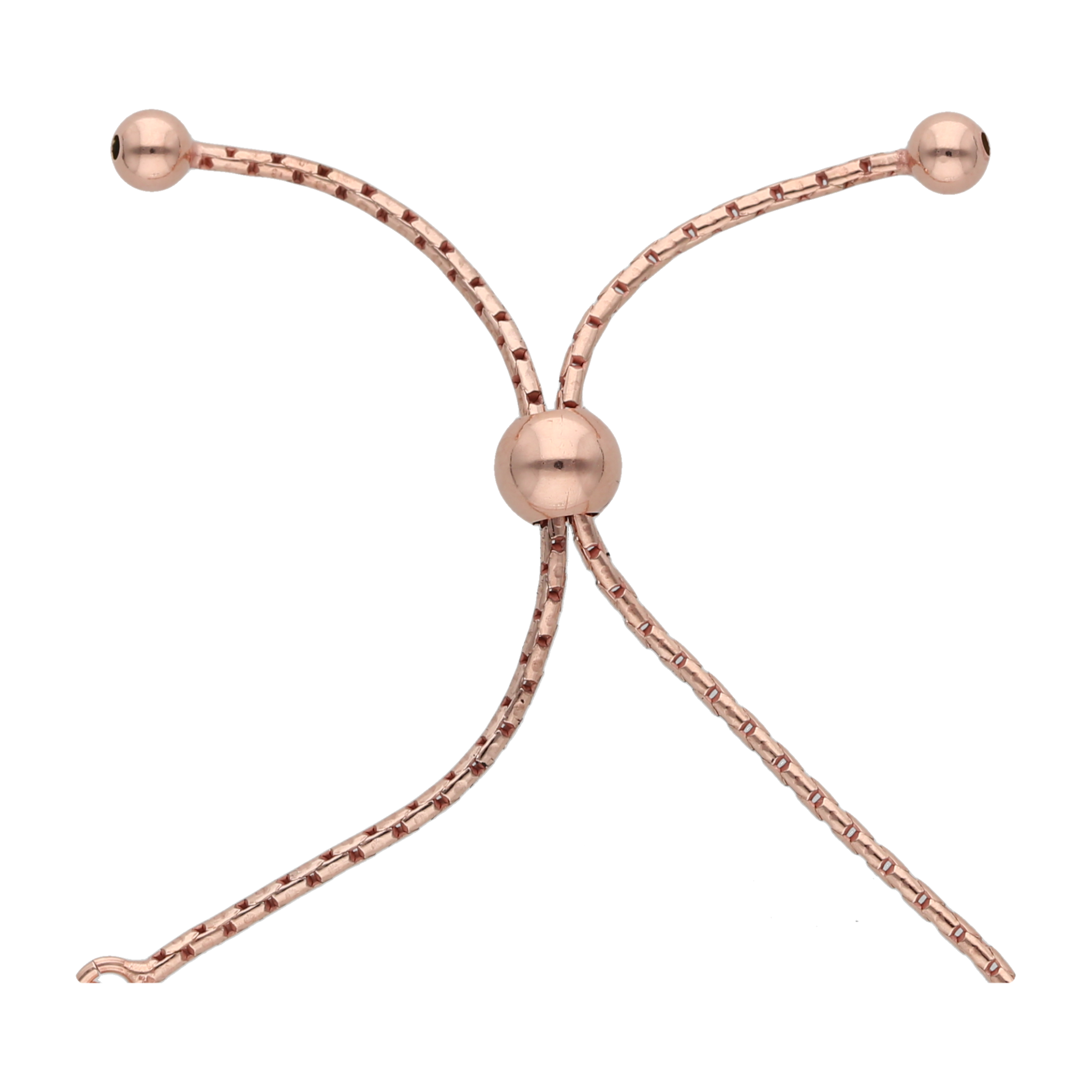 Pulsera circonias plata