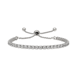 Tennis bracelet circonias plata