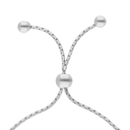 Pulsera circonias plata