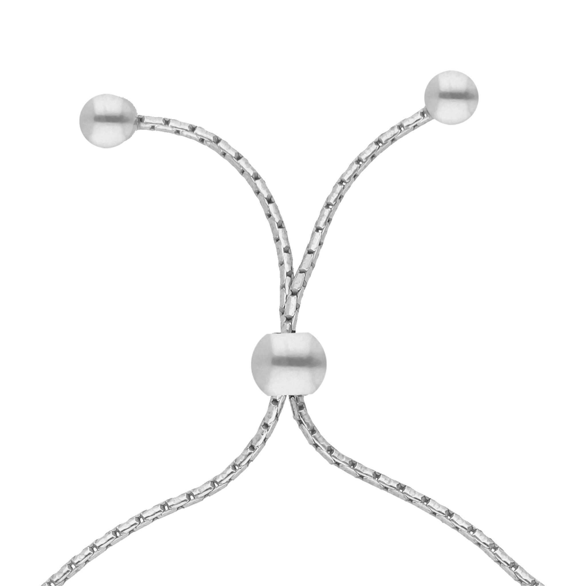 Pulsera circonias plata