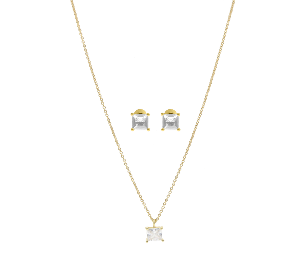 Set circonia princess plata