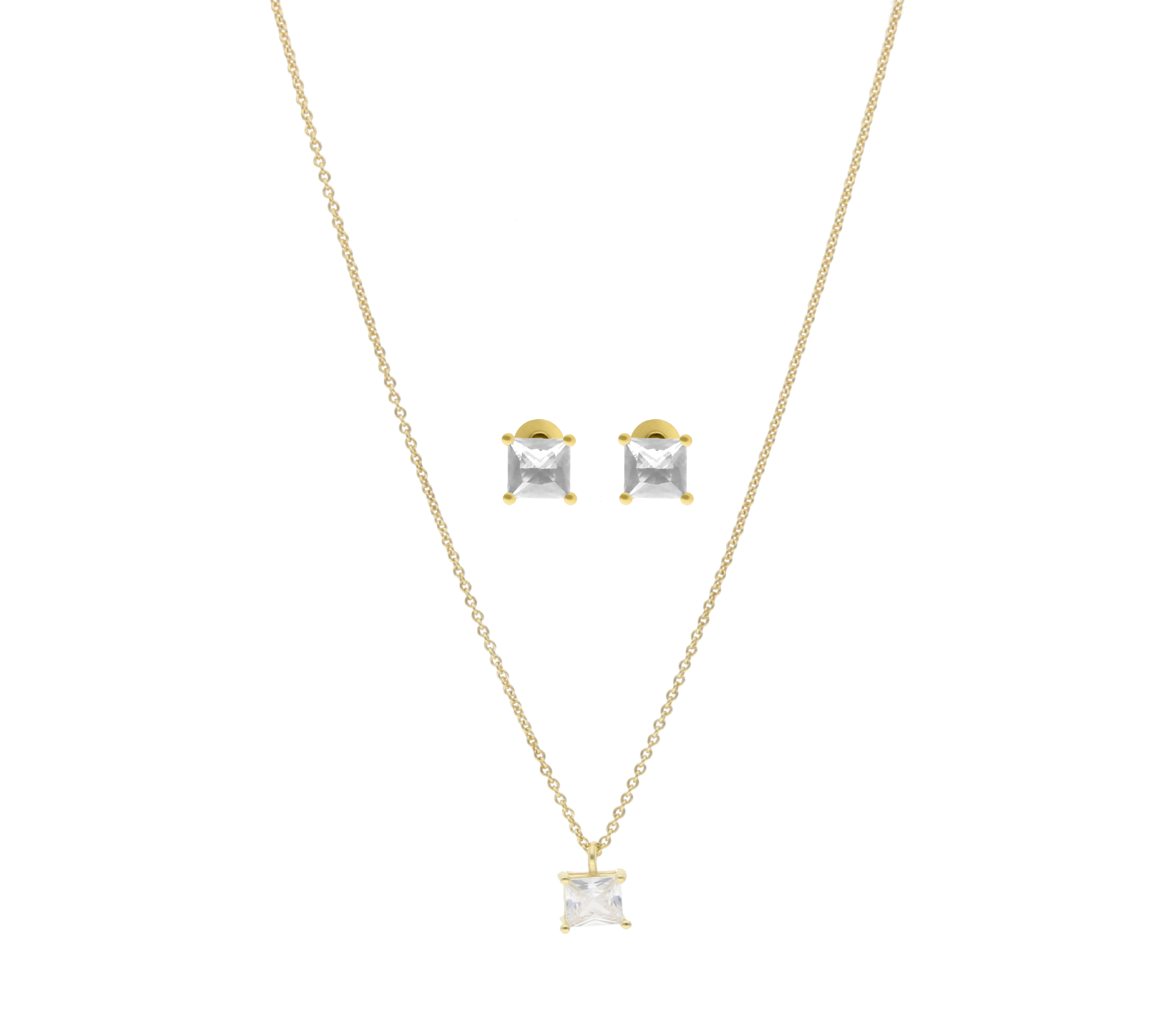 Set circonia princess plata