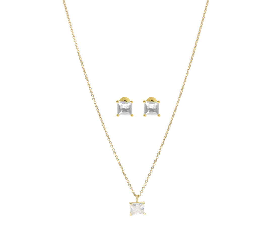 Set circonia princess plata