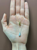 Collar dije gota 14K