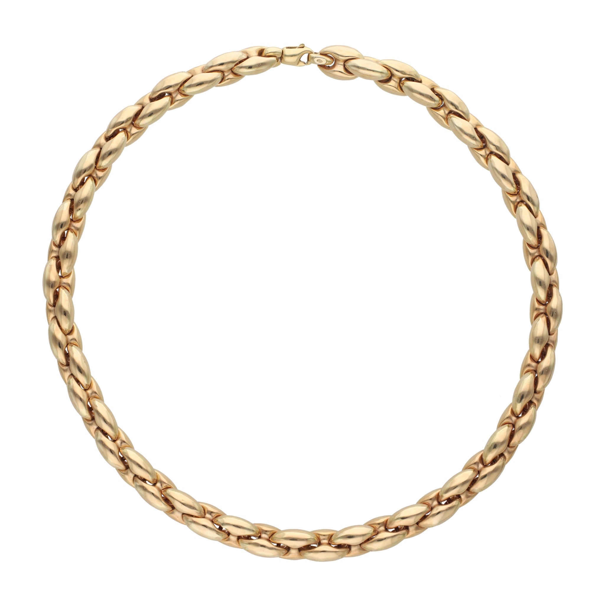 Cadena chunky gruesa 11mm 10K