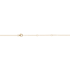 Collar nombre diamantes 14K