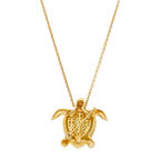 Tortuga multiuso circonias verdes plata