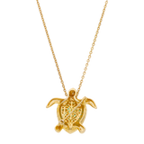 Tortuga multiuso circonias verdes plata