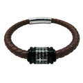 Pulsera caucho italiano Padre Nuestro