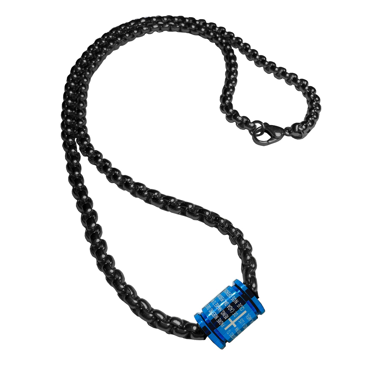 Collar tambor Padre Nuestro acero