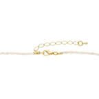 Collar perlas corbatín