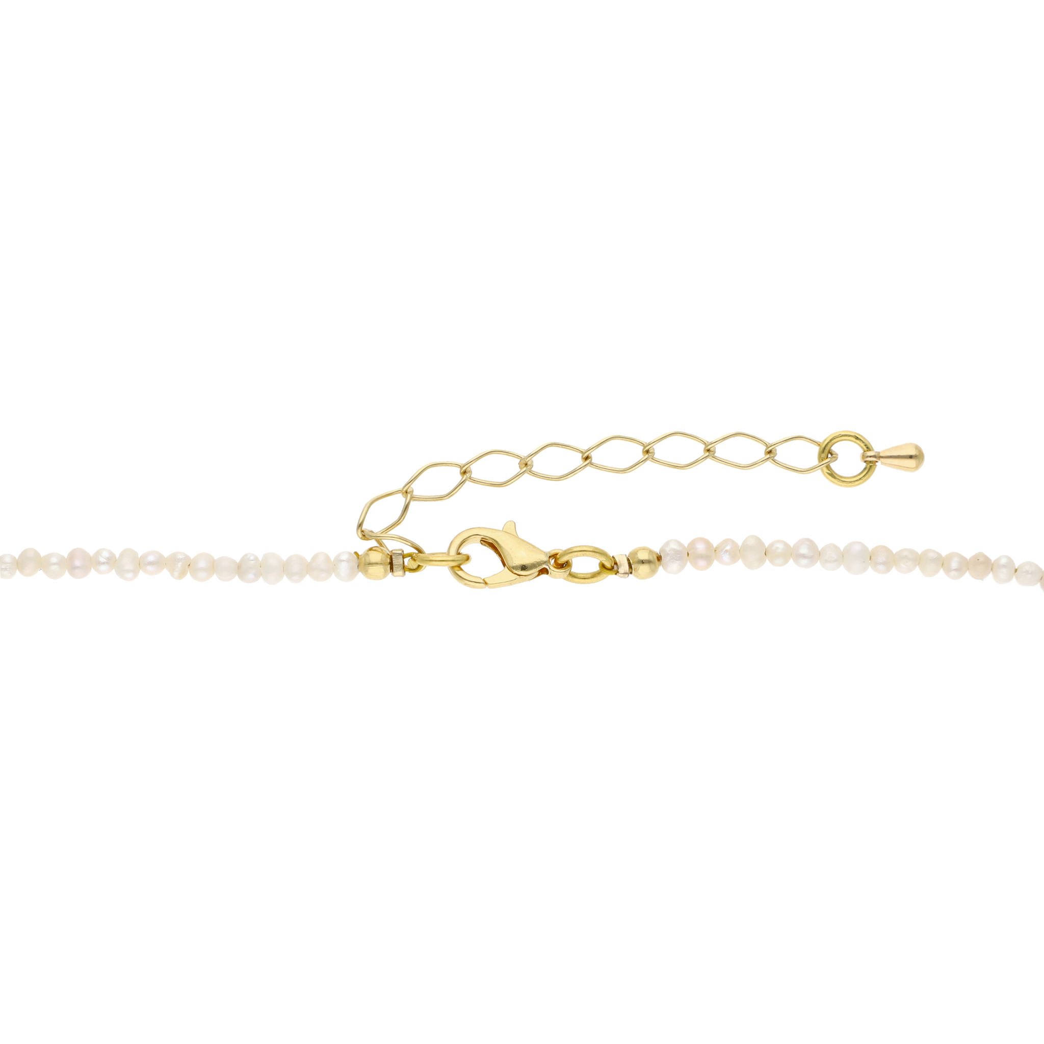 Collar perlas corbatín