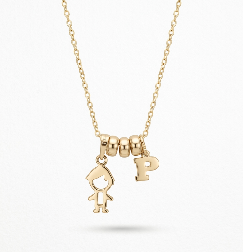 Collar hijo + Letra 10K