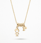 Collar hijo + Letra 10K