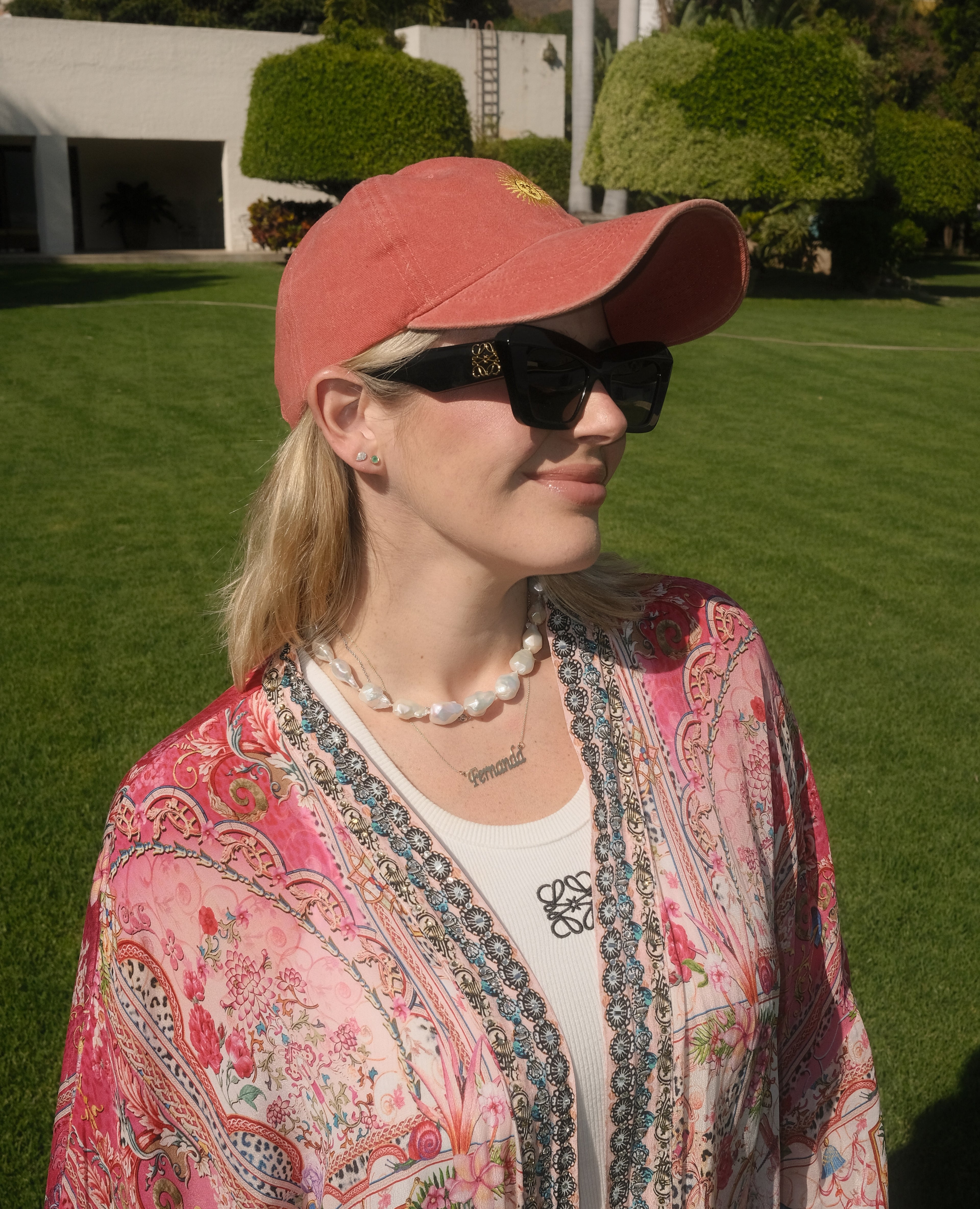 Collar perlas barroca blancas