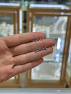 Ear climber brillantes 14K