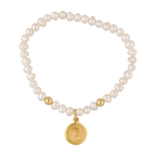 Pulsera perlitas escapulario Guadalupe