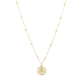 Collar bolitas Milagrosa plata