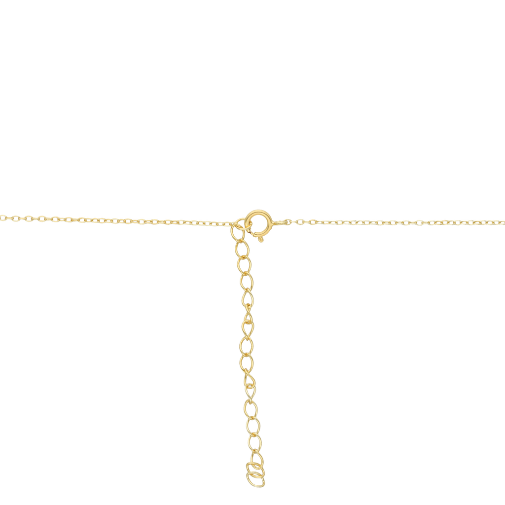 Collar plata cruz mini circonias