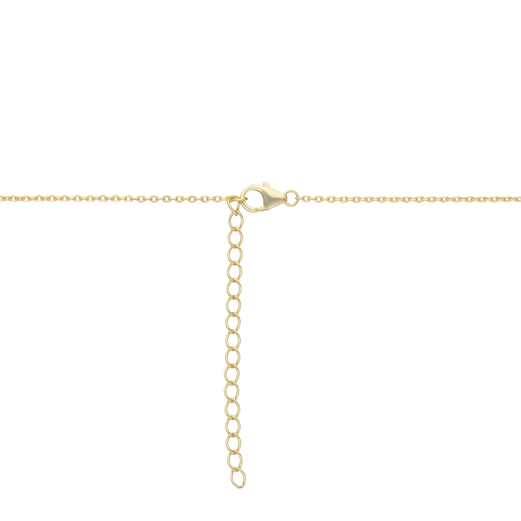 Collar dijes estrellas y lunas plata